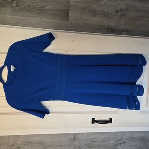 Calvin Klein Royal Blue Midi Dress